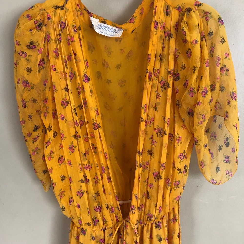 Vintage Silk Anna Weatherley Wrap Dress